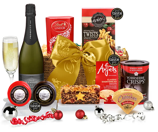 Christmas Cracker Hamper With Prosecco